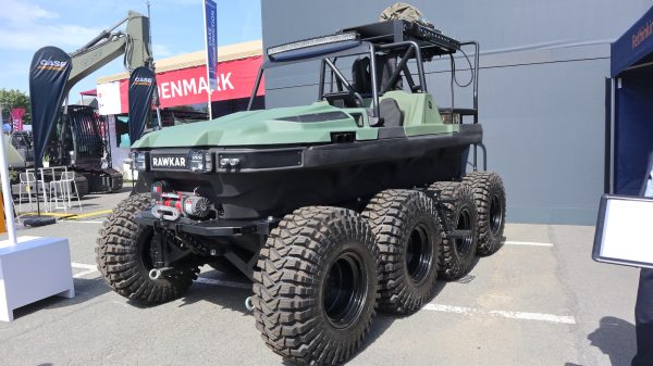 Das RAWKAR von Krämer Special Vehicles auf der Eurosatory.