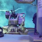 Eurosatory: Die Waffenstation Loki von Valhalla Turrets war unter anderem auf einem UGV von Alpha Robotics zu sehen.