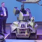VCU: Eines der möglichen UGVs von Alpha Robotics: der WOLF G1.