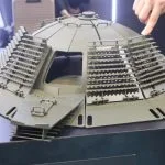 Parabella besteht aus mehreren Schichten Panzerstahl.