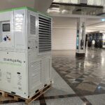 Das stationär und mobil einsetzbare Efoy H₂PowerPack von SFC Energy.