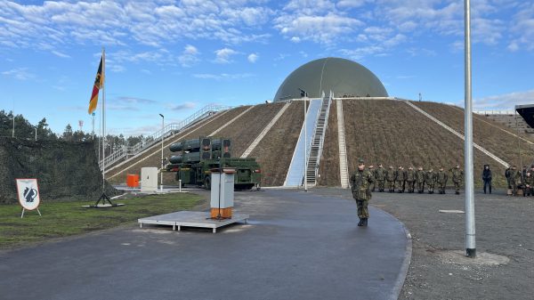 Das deutsche Arrow 3 Luftverteidigungssystem erklärte heute IOC in der Liegenschaft Annaburger Heide für die Bundeswehr. Foto: Defence Network/Dorothee Frank