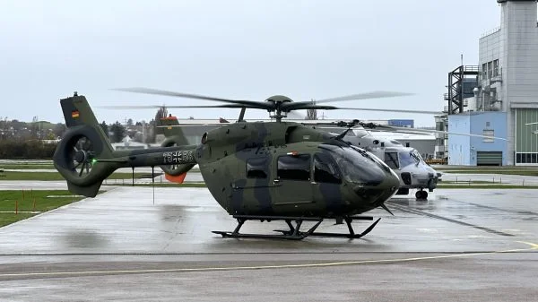 Airbus Helicopters und Quantum Systems wollen gemeinsam die Integration von C-UAS-Abfangsystemen auf militärischen Hubschraubern untersuchen. Als Ausgangspunkt dient der Mehrzweckhubschrauber H145M.