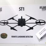Nicht alles auf dem Poster von Ailand Systems durfte auf der Paris Air Show gezeigt werden.