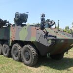 Der Piranha IV von GDELS bietet die Trägerplattform des neuen 12cm Mörser 16 für die Schweizer Armee.