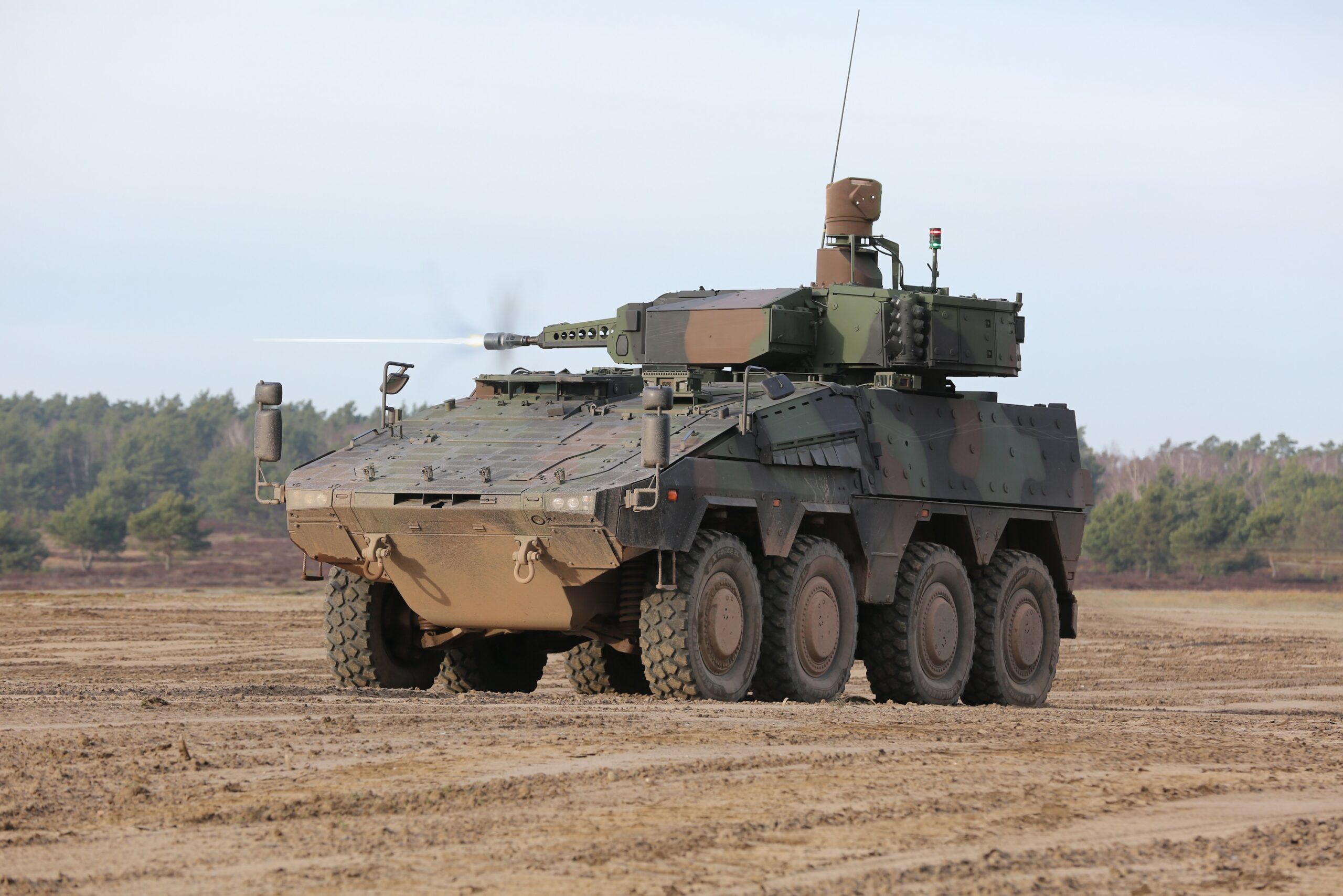 Der Boxer mit Puma-Turm, auch PuBo oder RCT30 genannt, ist einer der Kandidaten für den neuen Radschützenpanzer der Bundeswehr.