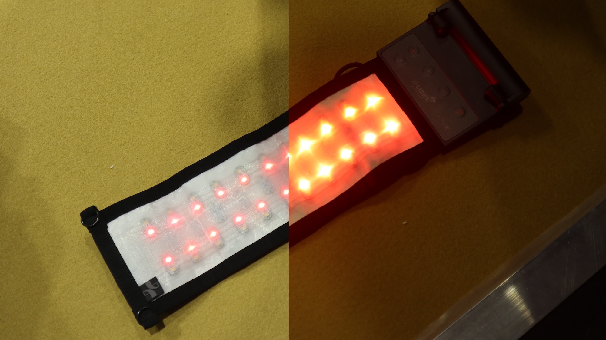 Sowohl Weiß- als auch Rotlicht lassen sich in mehreren Stufen einstellen. Eine schwache Beleuchtung ist besonders Vorteilhaft, um möglichst unentdeckt zu bleiben.