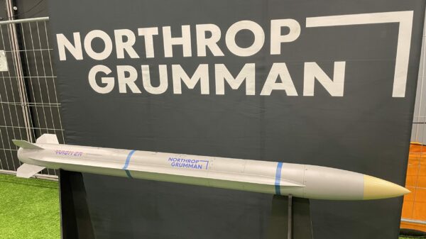 Northrop Grumman auf der DALO in Dänemark zeigt AARGM-ER .