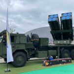 Der Mehrfachraketenwerfer PULS von Elbit Systems auf den DALO Industry Days 2024 bei Kopenhagen.