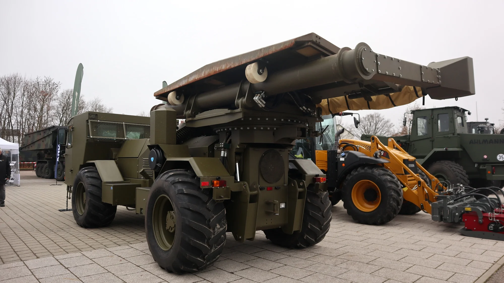 Räumwerkzeug des 910MCV2.