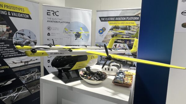 Paris Air Show: ERC System zeigt vollelektrisches Transport-VTOL