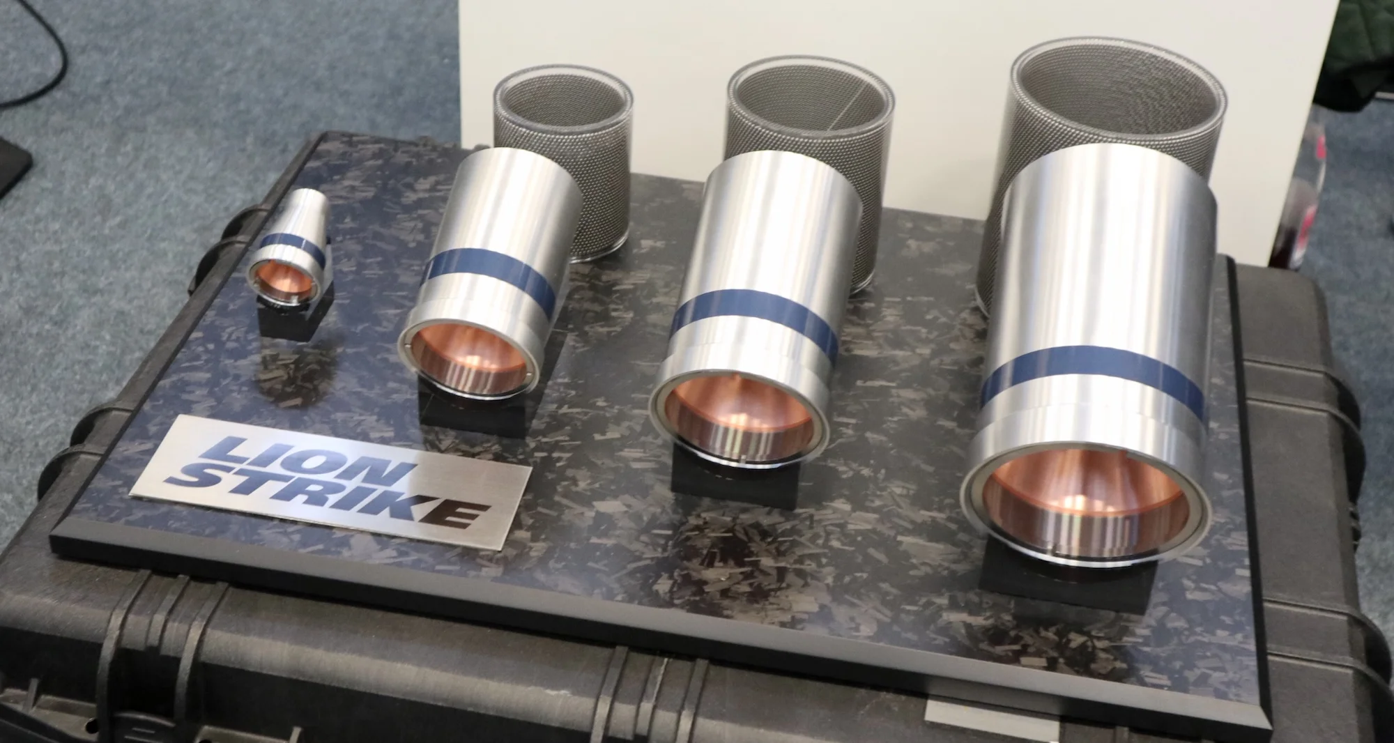 Die Lion Strike Gefechtskopffamilie bietet drei unterschiedliche Kaliber.