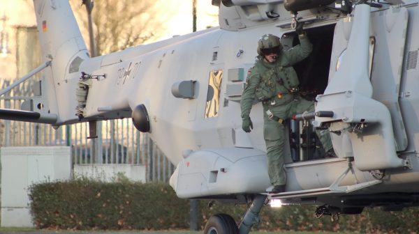 Landung in Berlin: Der neue NH90 Sea Tiger für die Marine.