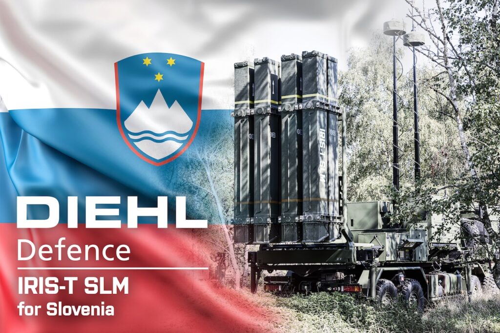 Slowenien beschafft IRIS-T SLM im Rahmen der European Sky Shield Initiative (ESSI).