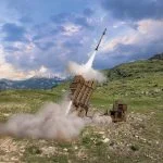 Das Luftverteidigungssystem Iron Dome von Rafael.