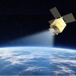 Der KNIGHT-Satellit.