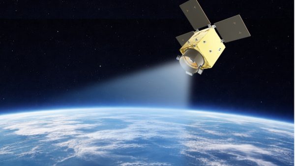 Der KNIGHT-Satellit.