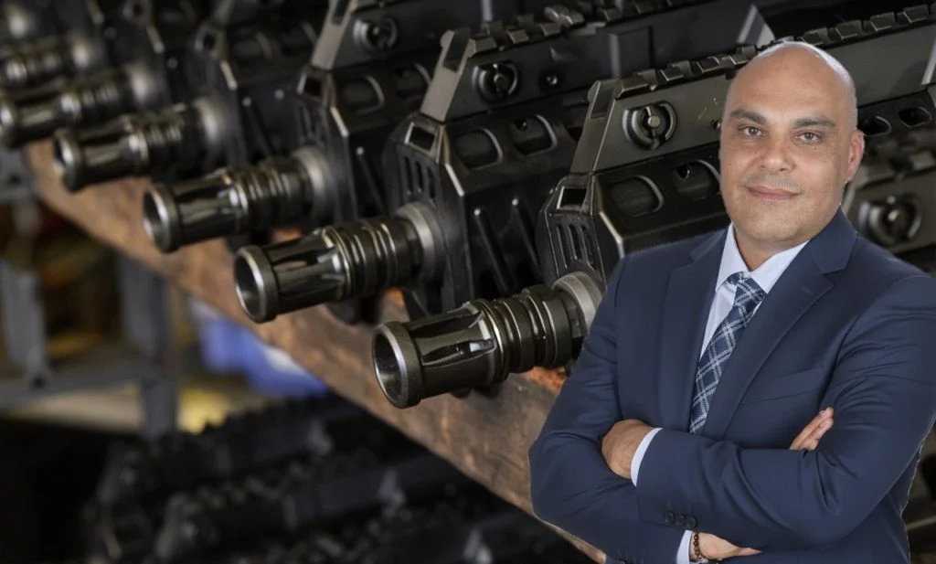 Das X95-Sturmgewehr, oder Micro-Tavor, ist das Standardgewehr der IDF. Ronen Hamudot, Vice Chairman der SK Group.