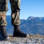 Im Gebirge musste sich der EXTRAGUARD-Kampfstiefel Nässe, Schnee, Kälte und Geröll stellen. (Foto- SaSch)