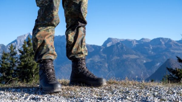 Im Gebirge musste sich der EXTRAGUARD-Kampfstiefel Nässe, Schnee, Kälte und Geröll stellen. (Foto- SaSch)