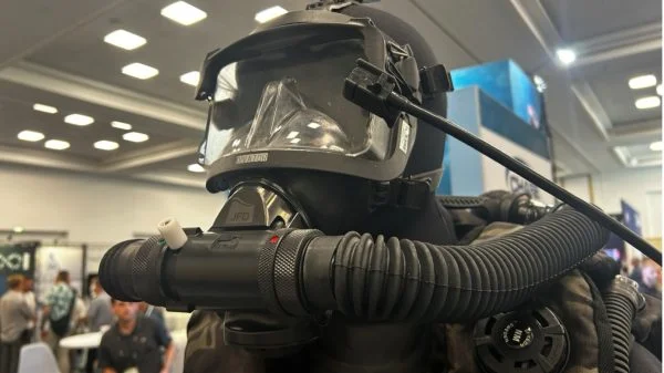 Der Stealth Multi-Role (SMR)-Rebreather der nächsten Generation von JFD auf der SOF Week 2026.