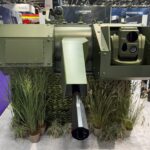 Die KBA 25, die als MK25 in die Bundeswehr eingeführt wird, am Stand von Rheinmetall bei der DSEI 2025.