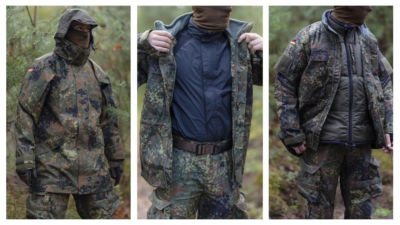 Hexonia hat die Bundeswehr im Rahmen der vorgezogenen Beschaffung in den vergangenen drei Jahren mit mehr als 1,3 Mio. Bekleidungskomponenten und 1 Mio. Satz Protektoren für den KBS SK ausgestattet.