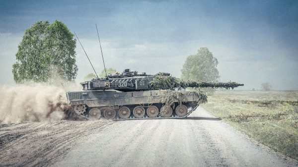 Eines der weltweit bekanntesten Produkte von KNDS: der Kampfpanzer Leopard.