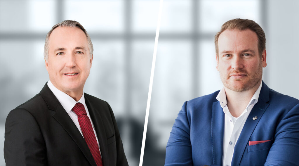 Oliver P. Kuhrt, Geschäftsführer der Messe Essen GmbH, und Tobias Ehlke, Geschäftsführer der cpm GmbH, berichten über ihre gemeinsamen Planungen für eine neue europäische Rüstungsmesse auf deutschem Boden: Die Euro Defence Expo (EUDEX) wird vom 22. bis 25. September 2026 in Essen stattfinden.