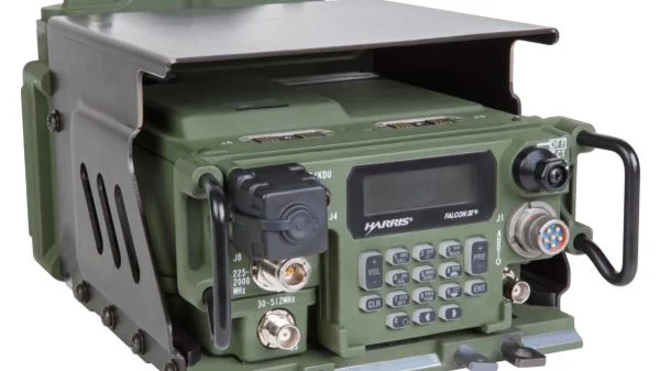 Das AN/PRC-117G von L3Harris in einer Fahrzeugkonfiguration. Die Bundeswehr hat Tausende dieser PRC-117G bestellt.