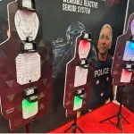 Laserziele am Stand von Laser Ammo.