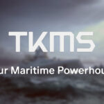Das neue Logo und Motto der TKMS – ehemals tyhssen krupp Marine Systems.