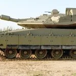 Der Merkava Mk 4 Barak ist Israels Kampfpanzer der fünften Generation.