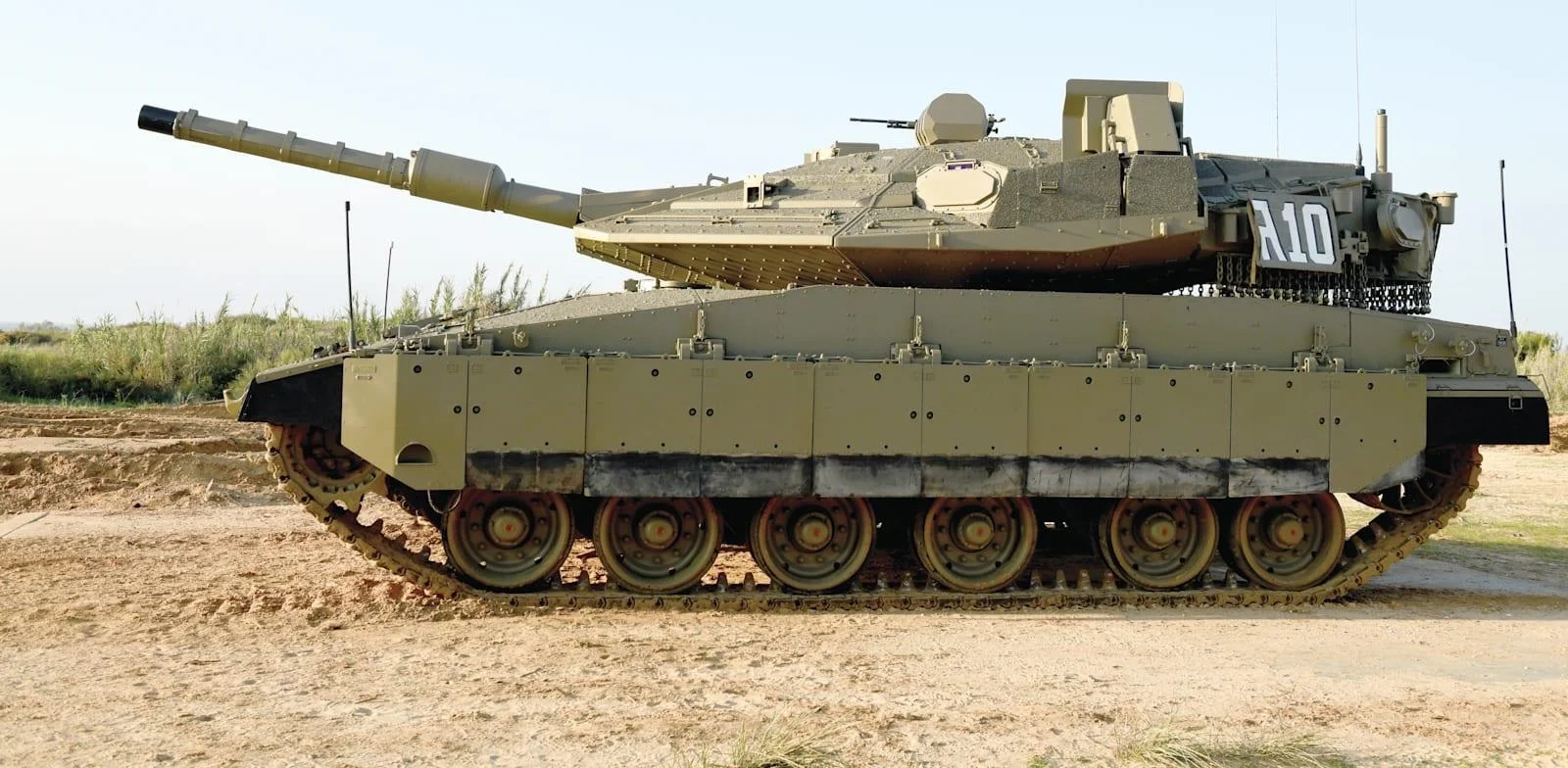 Der Merkava Mk 4 Barak ist Israels Kampfpanzer der fünften Generation.