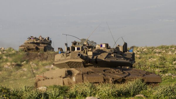 Die israelischen Kampfpanzer Merkava 4 sollen mit Loitering Weapon Systems ausgestattet werden.