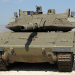 Der israelische Kampfpanzer Merkava.