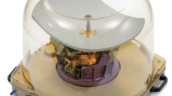 Das MPT40 Multi-Platform SATCOM Terminal von Orbit Communicaiton Systems.