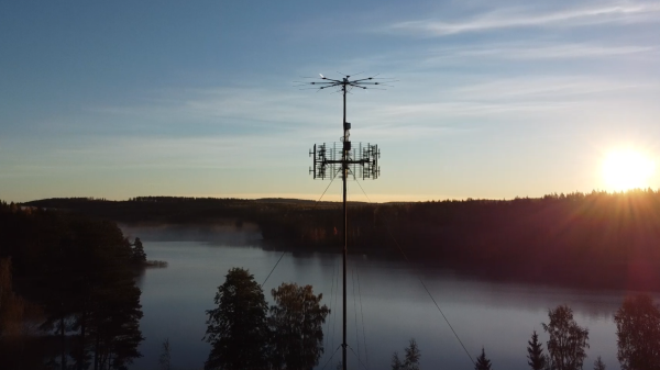 Das passive Radarsystem MUSCL von Patria während eines Tests in Finnland.