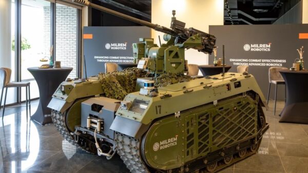 Im VDL-Werk: Milrem Robotics produziert ab sofort in den Niederlanden – auch für die Ukraine.