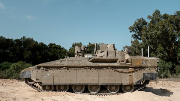 1,5 Milliarden Dollar für israelische Panzer: Der israelische Schützenpanzer Namer.