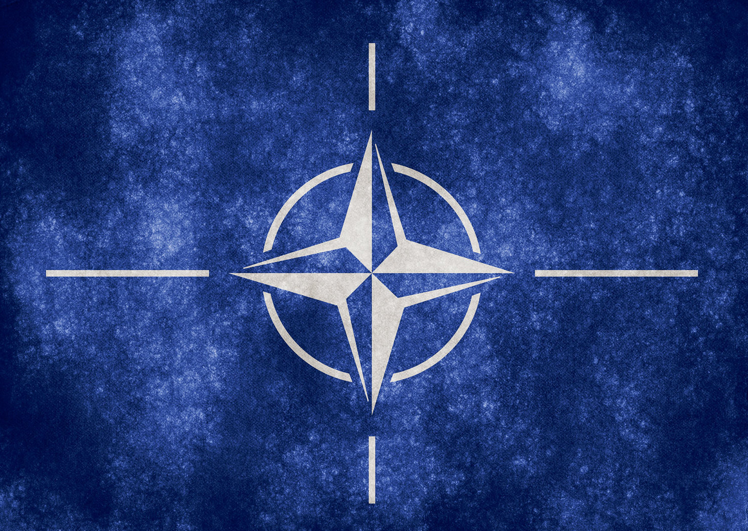 75 Jahre NATO – NATO Flagge Grafik von Nicolas Raymond