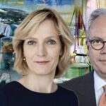 Kommentieren das Strategiepapier: Marie-Christine von Hahn, Hauptgeschäftsführerin des BDLI, und Dr. Hans Christoph Atzpodien, Hauptgeschäftsführer des BDSV.