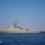 Der Zerstörer Sahand im Jahr 2019.