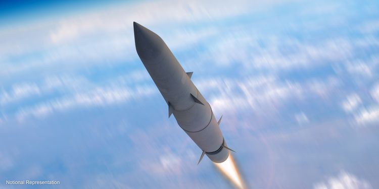 Hyperschallabwehr: Northrop Grumman wird das Glide Phase Interceptor (GPI)-Programm produzieren, die erste Verteidigungsmaßnahme gegen Hyperschallraketen-Bedrohungen ihrer Art. (Kredit- Northrop Grumman)