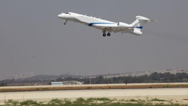 Das Aufklärungsflugzeug ORON identifiziert und analysiert die durch ballistische Raketen im Iran ausgehende Bedrohung und teilt die Ziele mit den Einheiten der israelischen Streitkräfte.