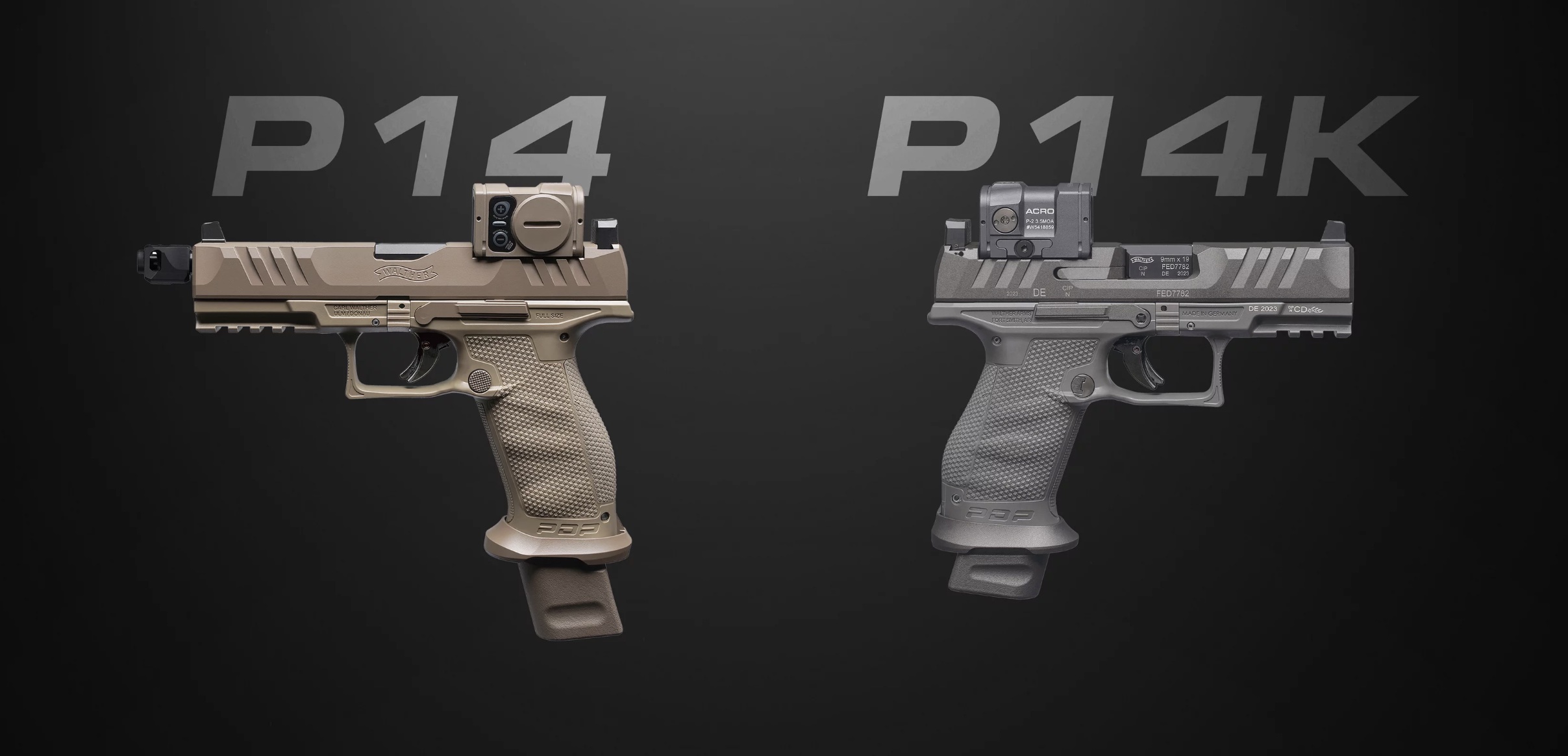 Die P14 und die P14K von Walther werden die neuen Pistolen der deutschen Spezialkräfte.