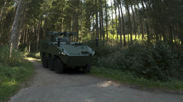 GDELS zeigt gemeinsam mit Moog auf der AUSA Global Force eine neue Fliegerabwehr-Variante des PANDUR EVO: den mobilen M-SHORAD PANDUR.