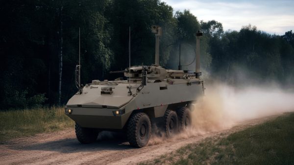 Grafische Darstellung des Luchs 2 im Gelände.