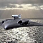 Artist Impression des AirLAS, der Kombination aus einer POLARIS-Drohne mit dem Lenkflugkörper IRIS-T von Diehl Defence.