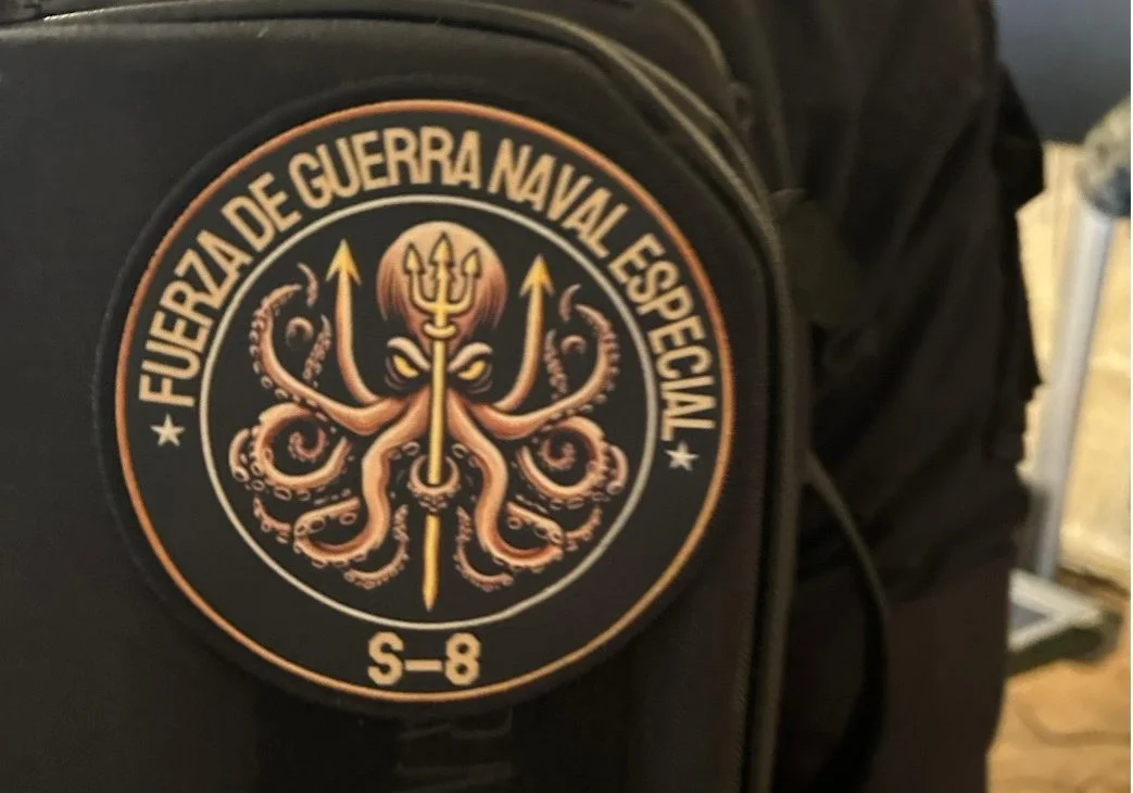 STEADFAST DART: Die Ausrüstung der spanischen Kampfschwimmer – Patch der spanischen Kampfschwimmer.
